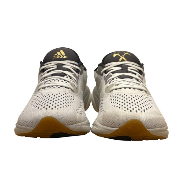 Adidas Mens White Breathable Mesh Cushioning Supernova Running Shoes Size 8.5 - Picture 2 of 9